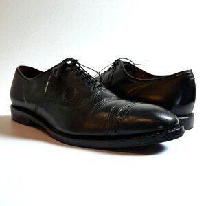 Allen Edmonds "FIFTH AVENUE" Cap-Toe Oxfords 8.5 D Black Made in USA